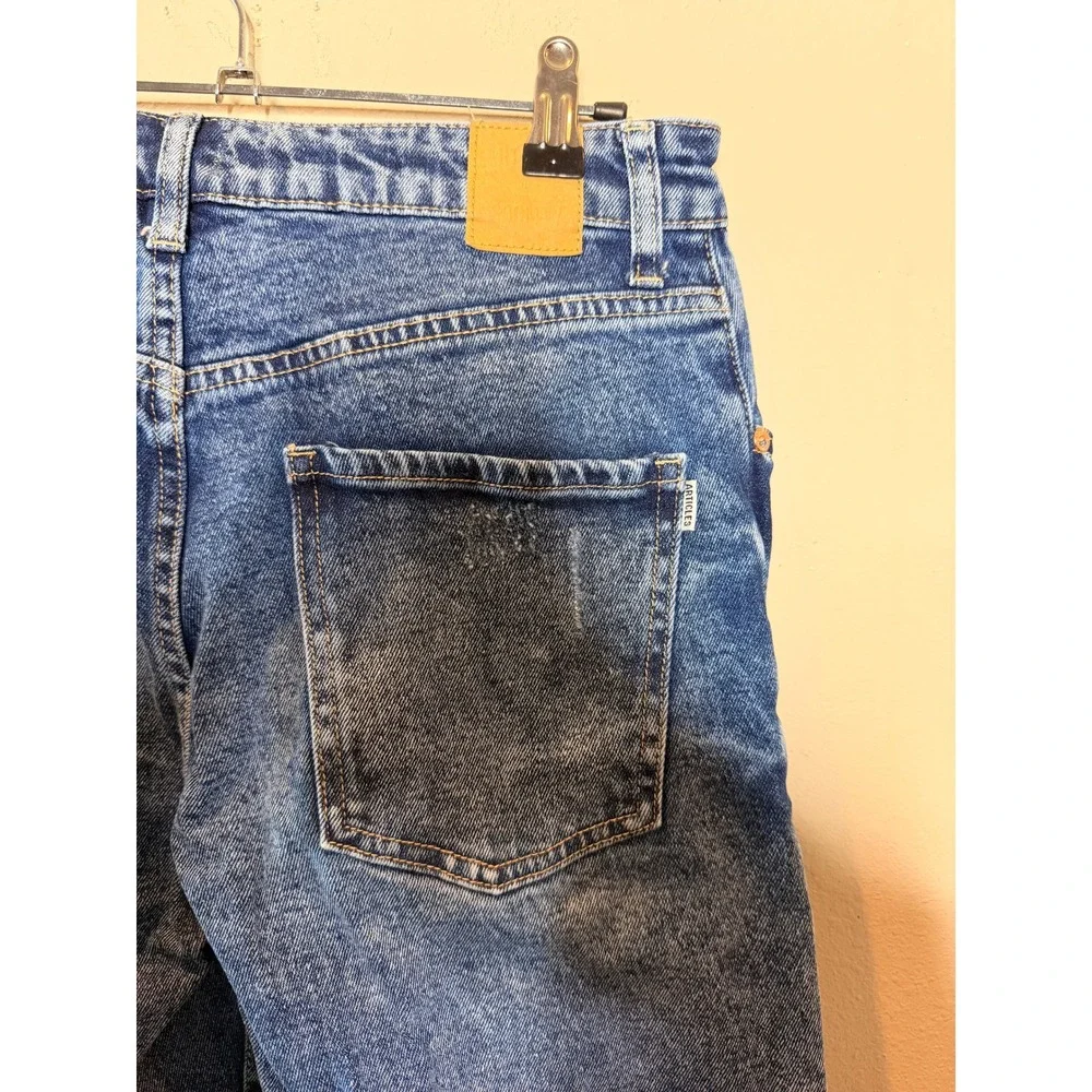 Articles of Society The Smith Jeans Womens 4/27 Blue High Rise Relaxed Deep Lake